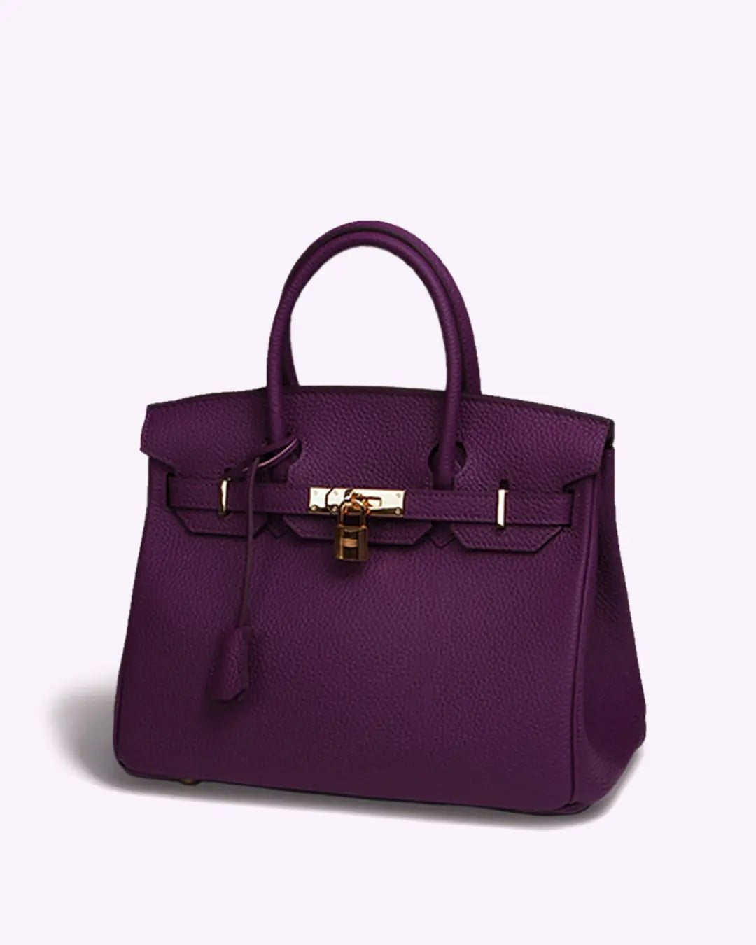 Cayetana · Bolso de mano de piel con asas dobles