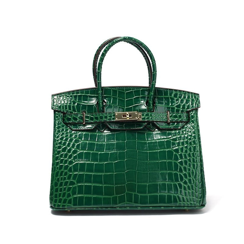 Cayetana · Bolso de mano de piel con asas dobles