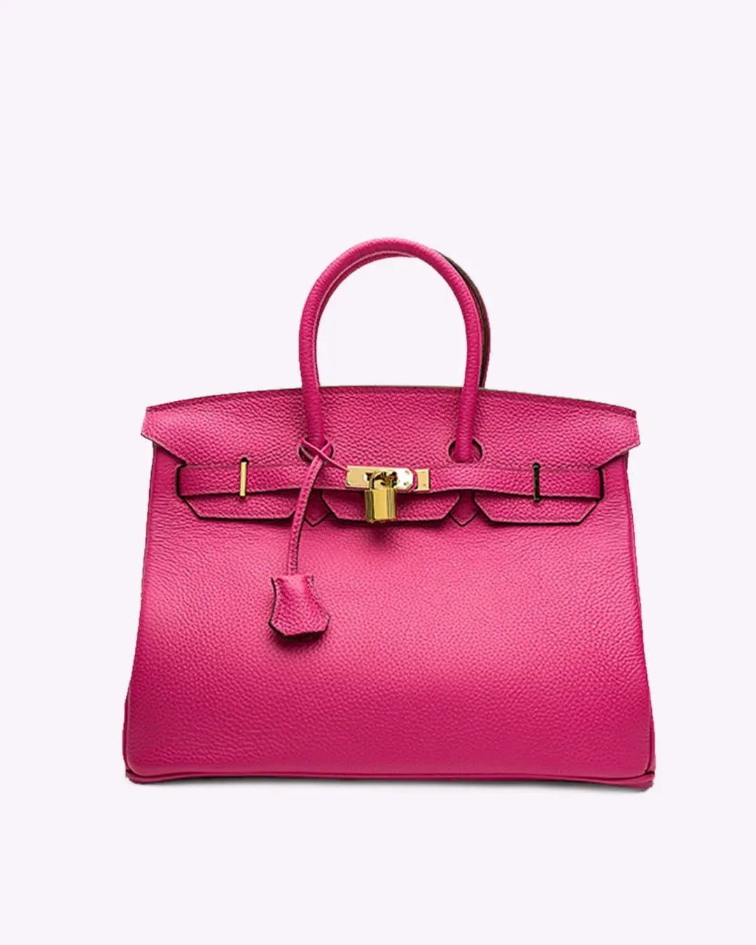 Cayetana · Bolso de mano de piel con asas dobles