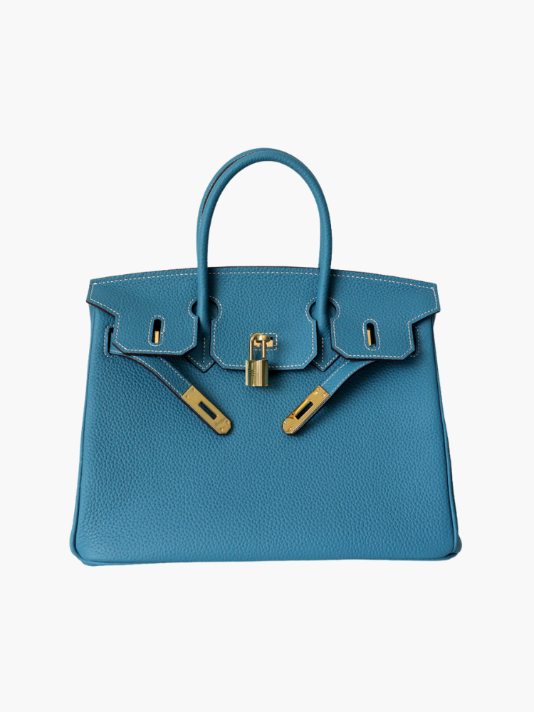 Cayetana · Bolso de mano de piel con asas dobles