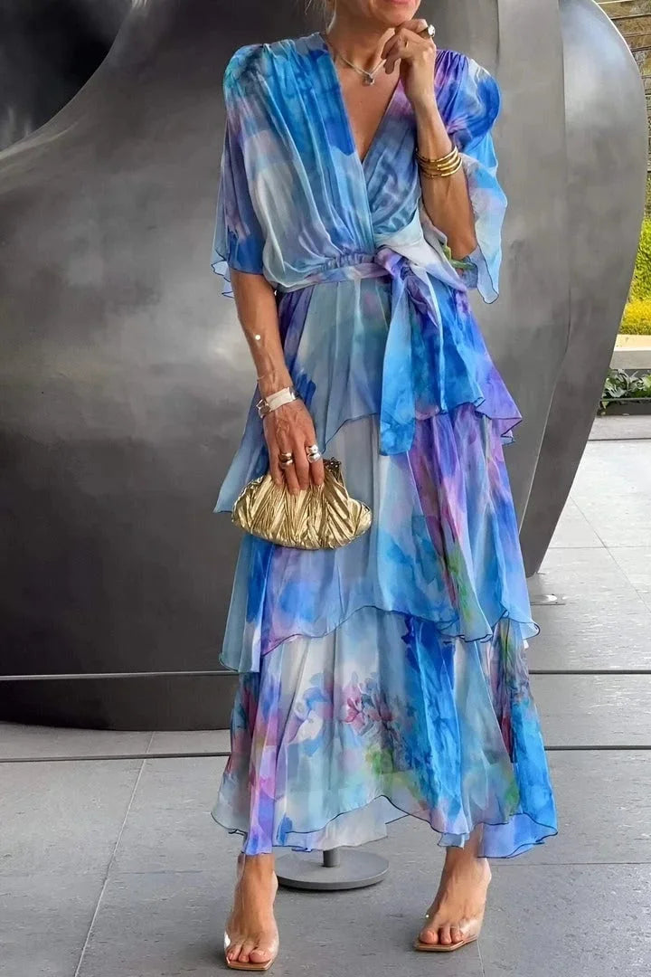 Coria — Vestido elegante de gasa