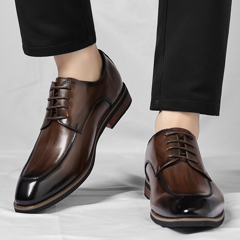 Eduardo · Zapatos oxford de cuero genuino