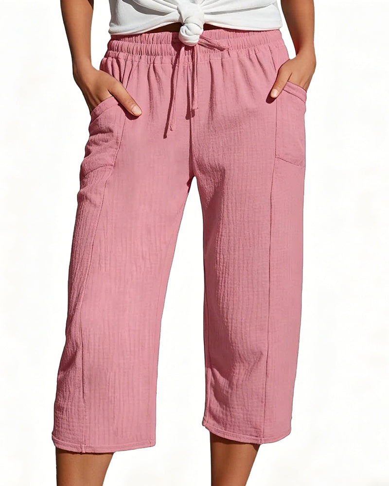 Cecilia — Pantalón capri cómodo