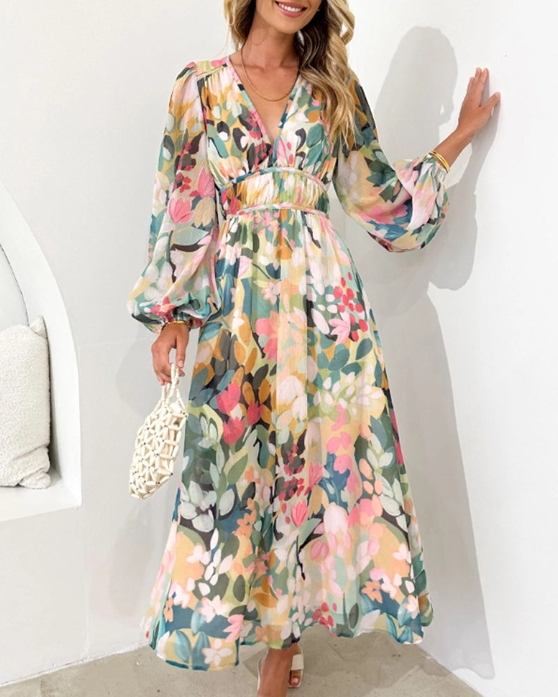 Celine | Vestido femenino con estampado floral