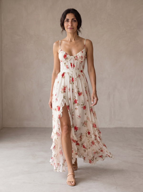 Scarlett | Vestido floral romántico