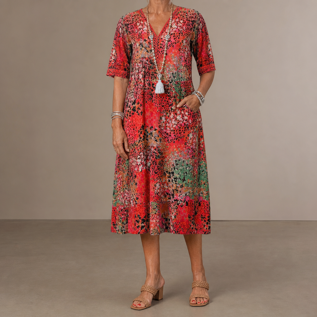 Flavia — Vestido ligero y vaporoso de corte favorecedor