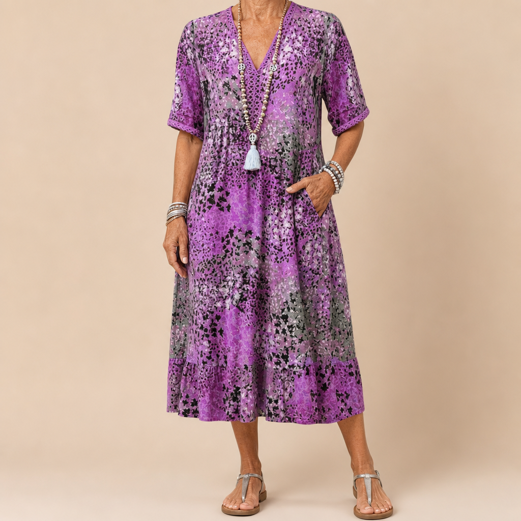 Flavia — Vestido ligero y vaporoso de corte favorecedor