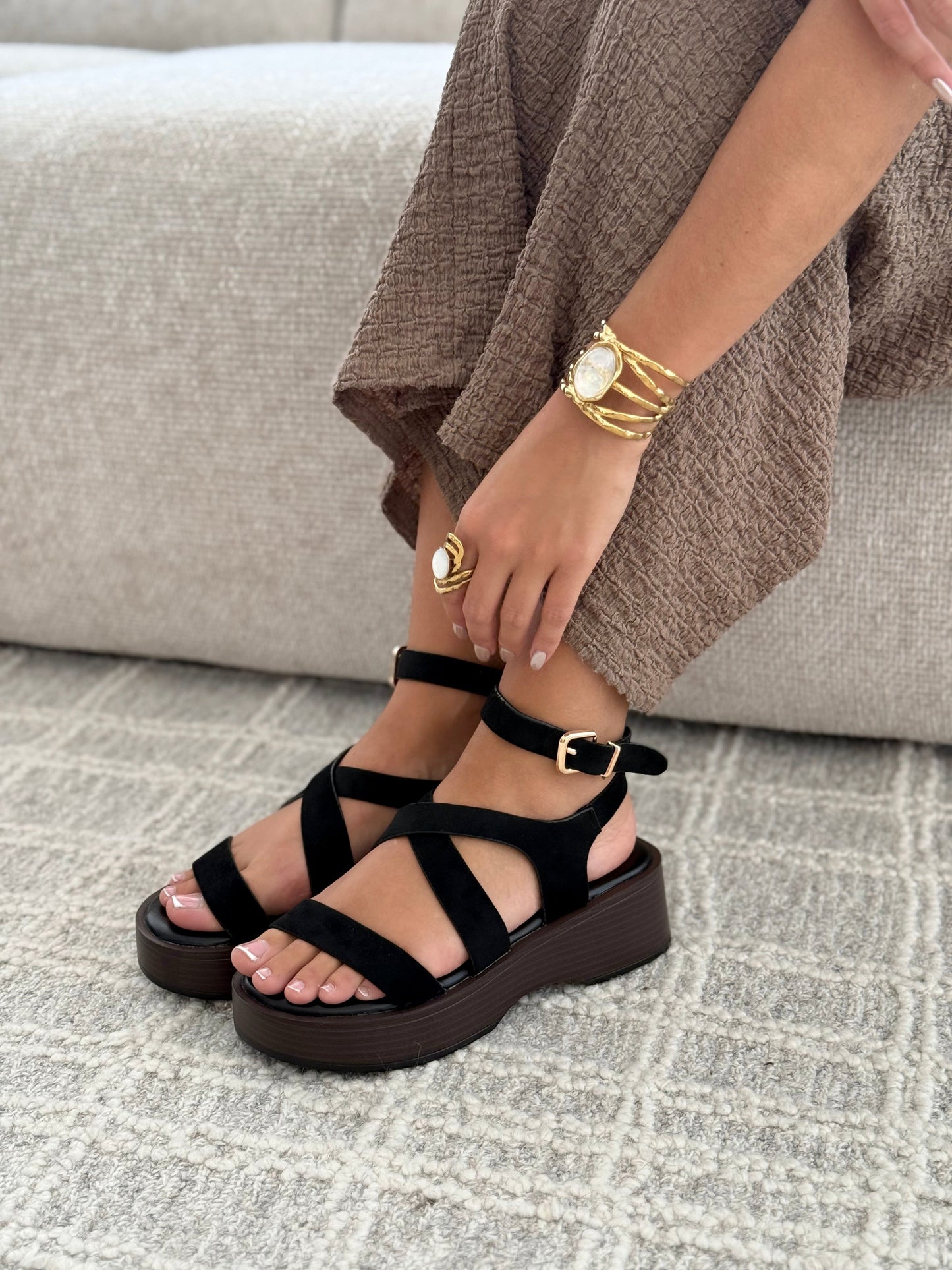 Ilena — Sandalias en negro