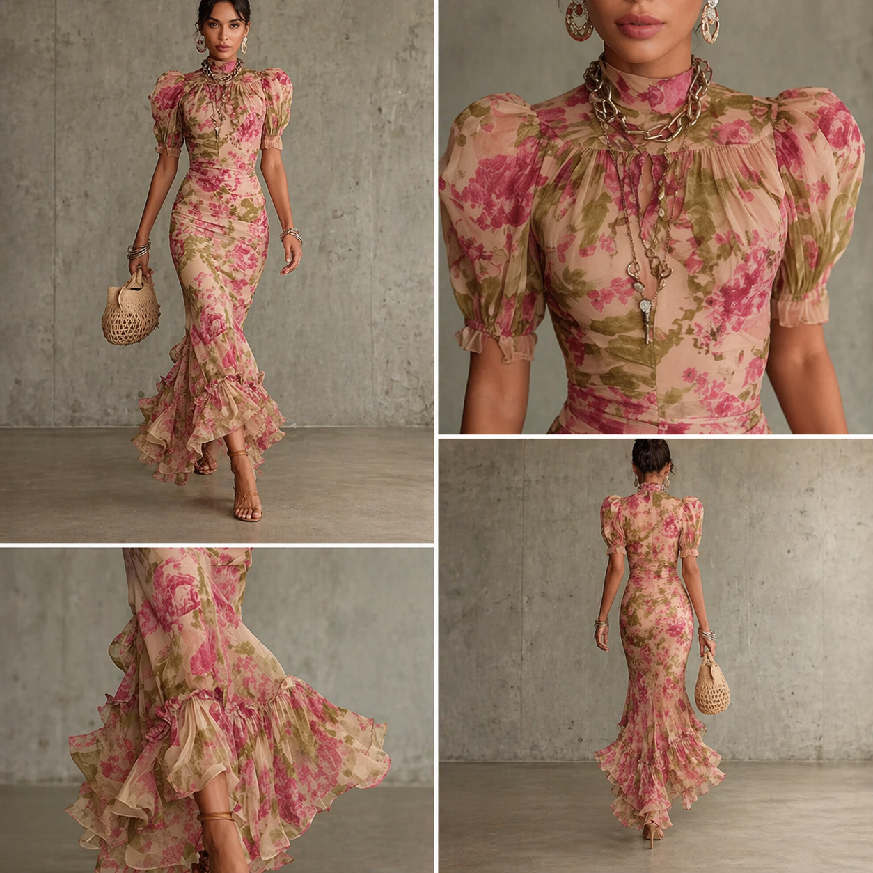 Sae — Vestido largo