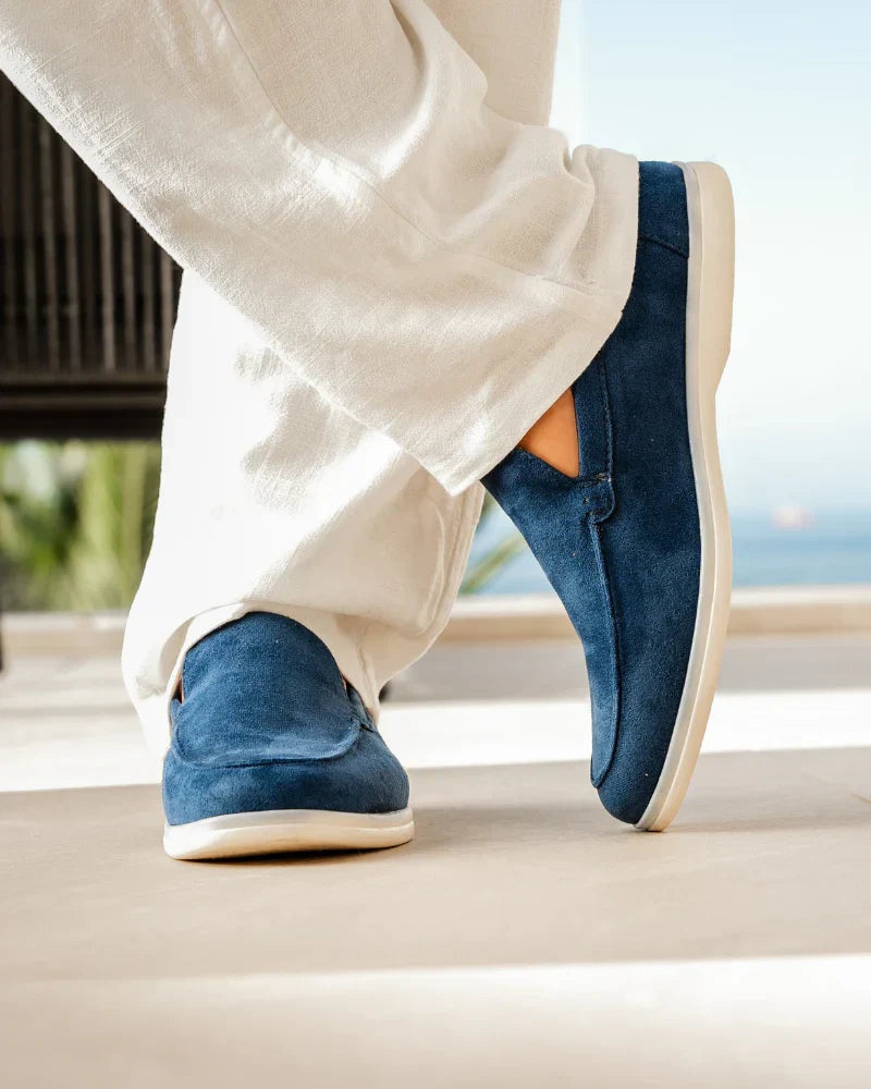 Gonzalo · Mocasines casuales de ante sin cordones