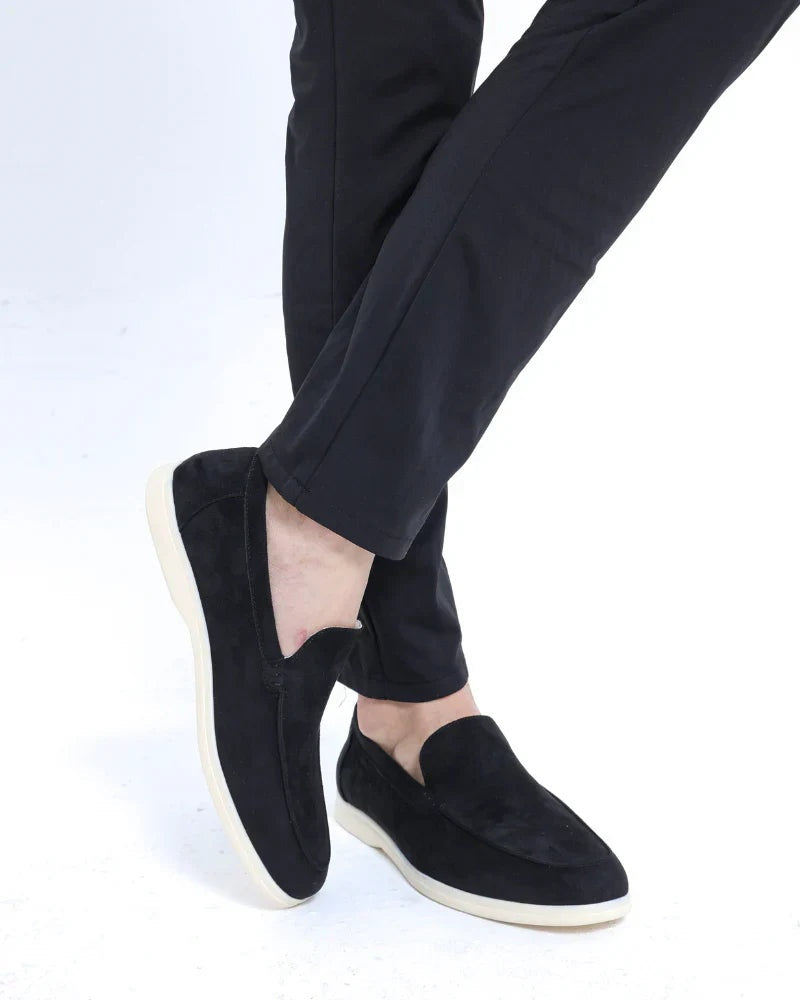 Gonzalo · Mocasines casuales de ante sin cordones