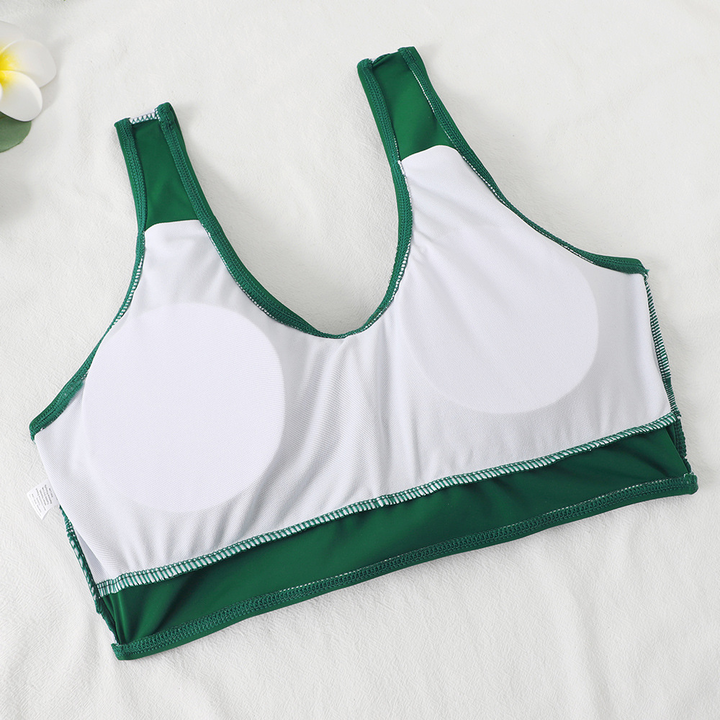 Paloma · Bikini de cintura alta con escote de pico