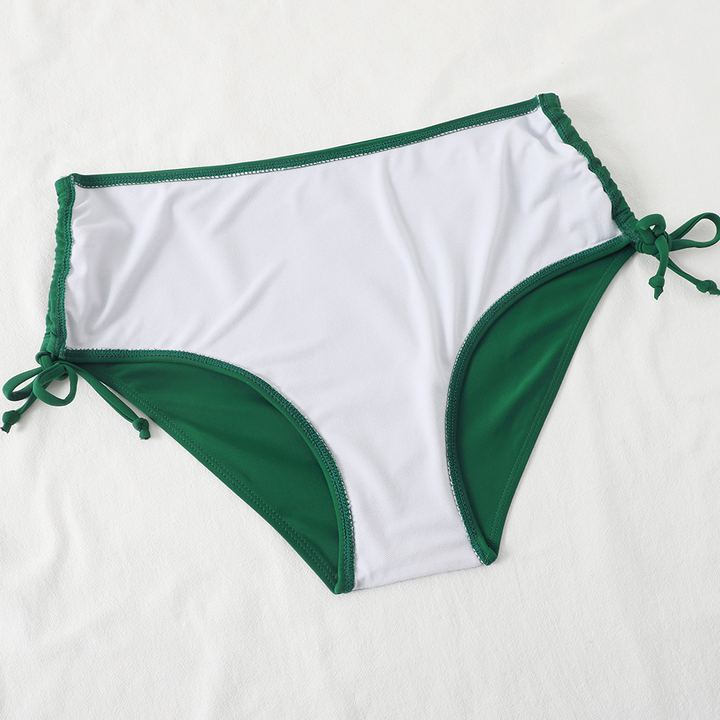 Paloma · Bikini de cintura alta con escote de pico