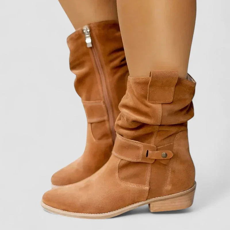 Nélida — Botas cowboy ortopédicas