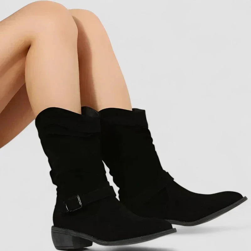 Nélida — Botas cowboy ortopédicas