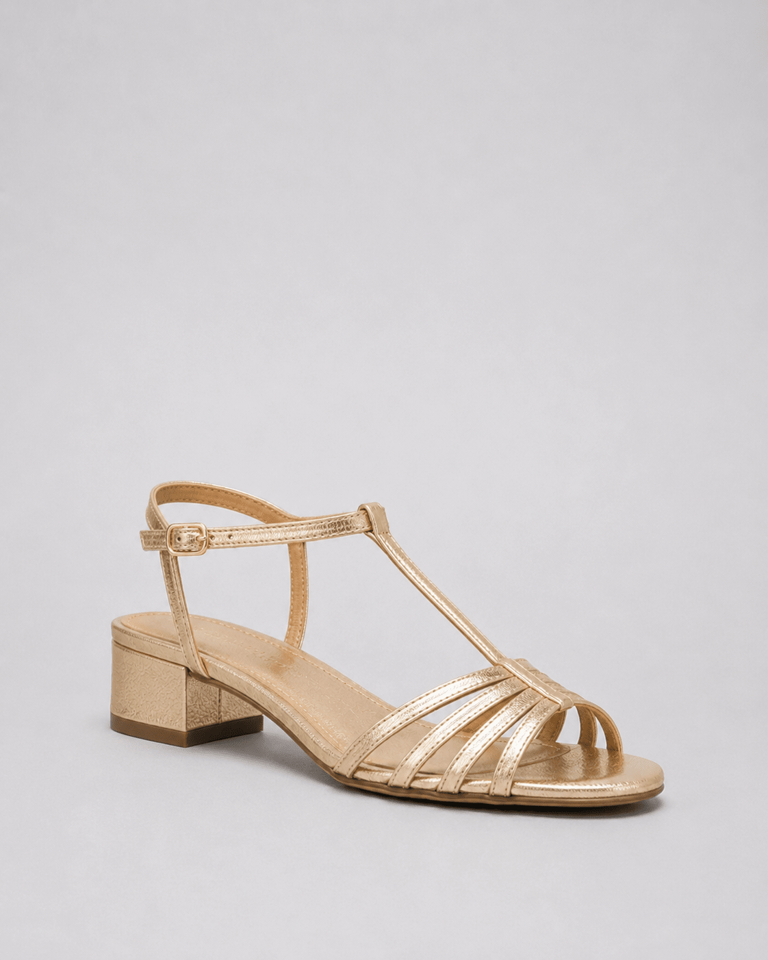 Alegría — Sandalias doradas para el día a día