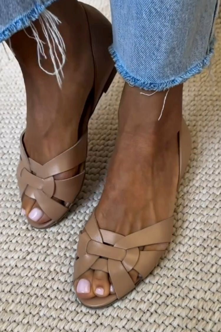 Serafina — Sandalias trenzadas