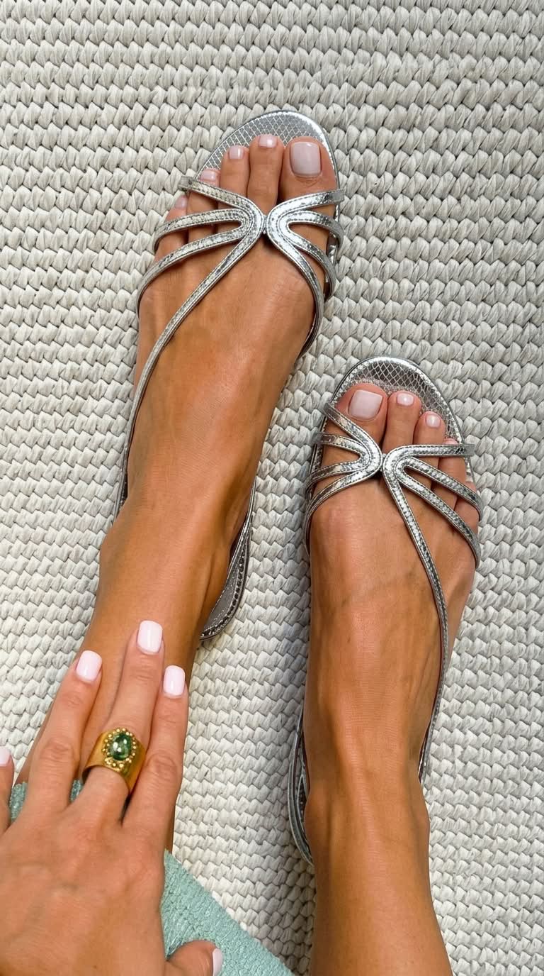 Marta — Sandalias doradas de elegancia veraniega