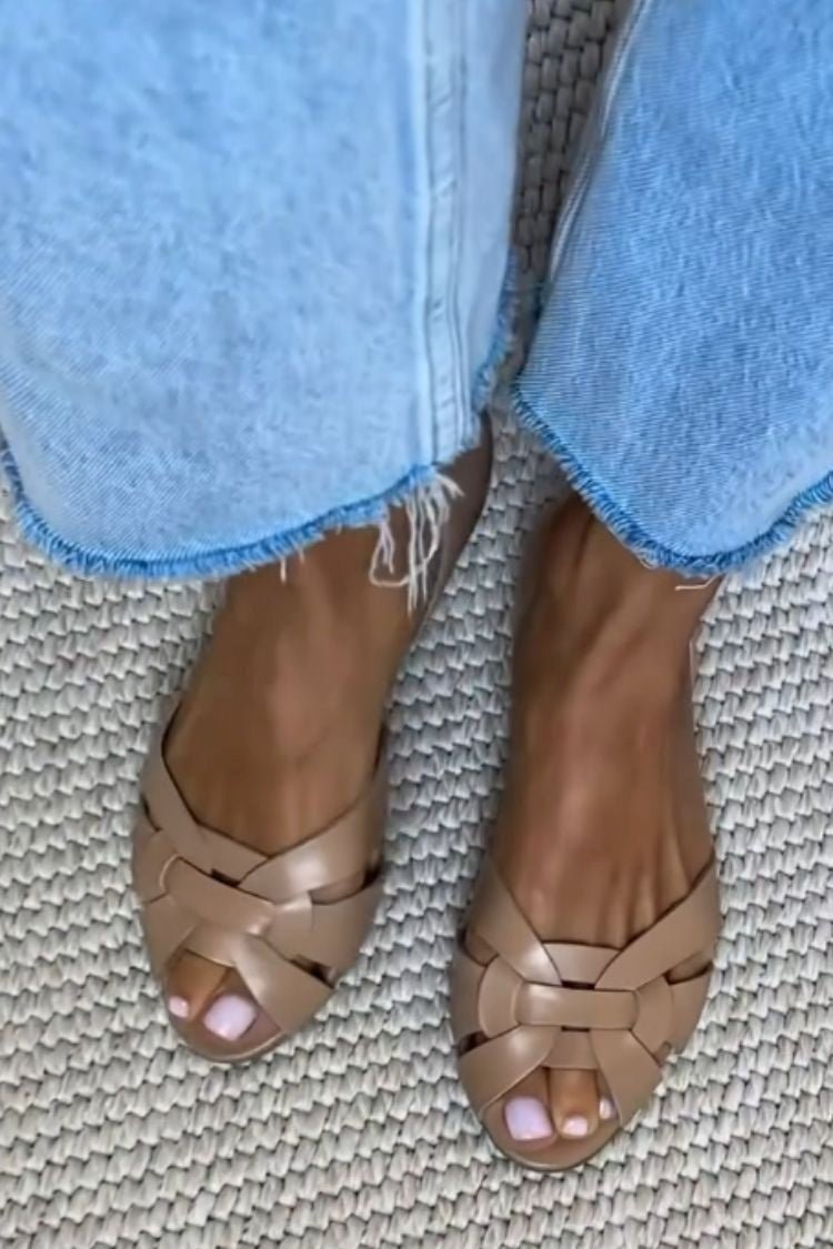 Serafina — Sandalias trenzadas