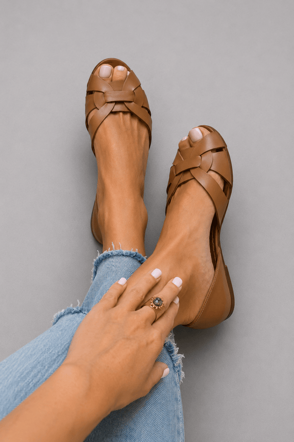 Sandalias trenzadas