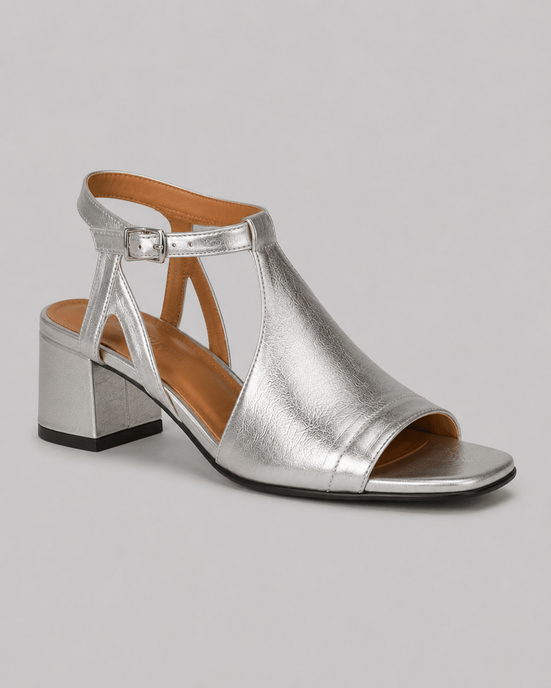 Serena — Sandalias plateadas de verano