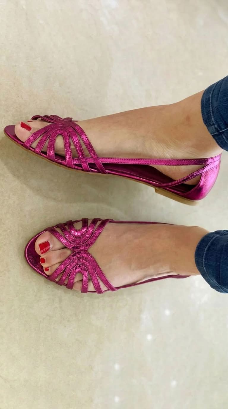 Eleonora — Sandalias doradas