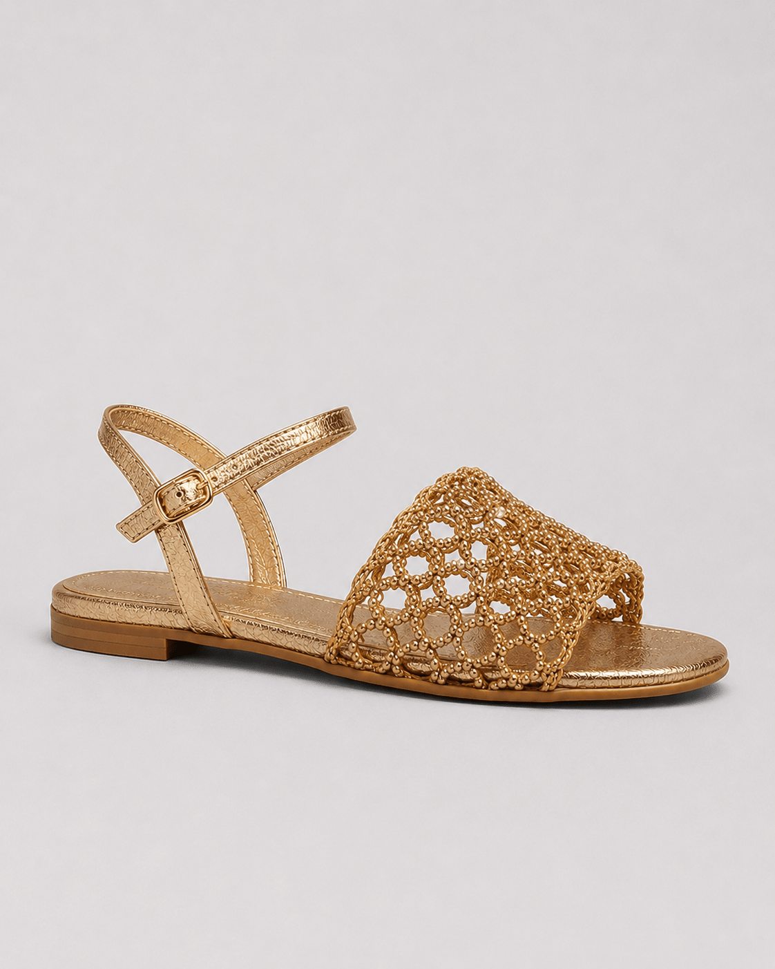 Alondra — Sandalias doradas con encanto estival
