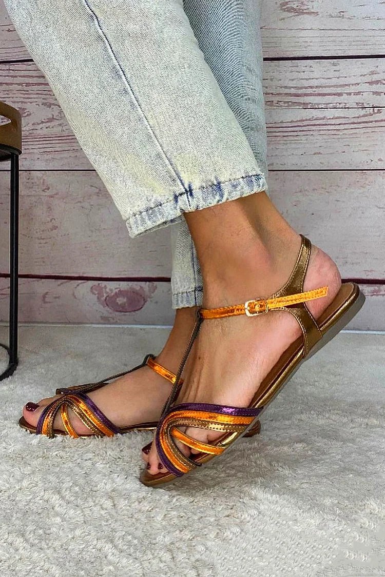 Viviana — Sandalias en colores mediterráneos