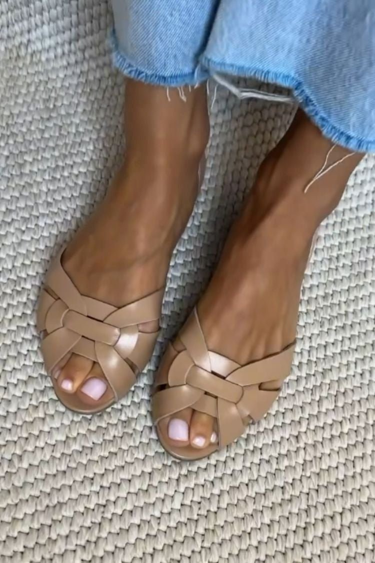 Serafina — Sandalias trenzadas