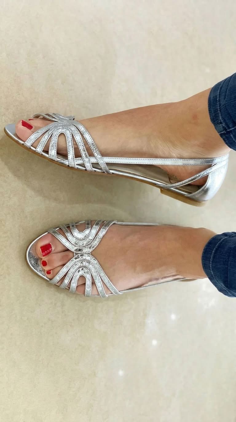 Eleonora — Sandalias doradas