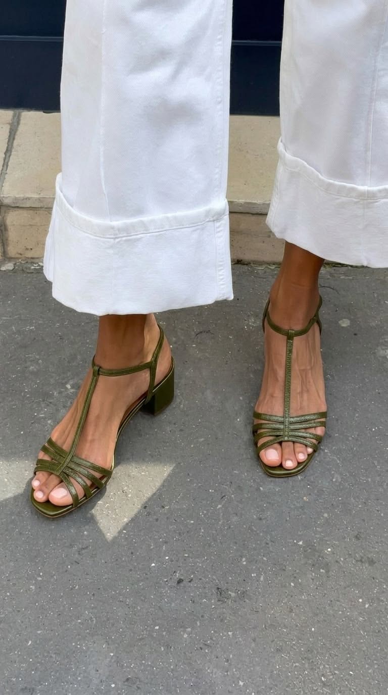 Alegría — Sandalias doradas para el día a día