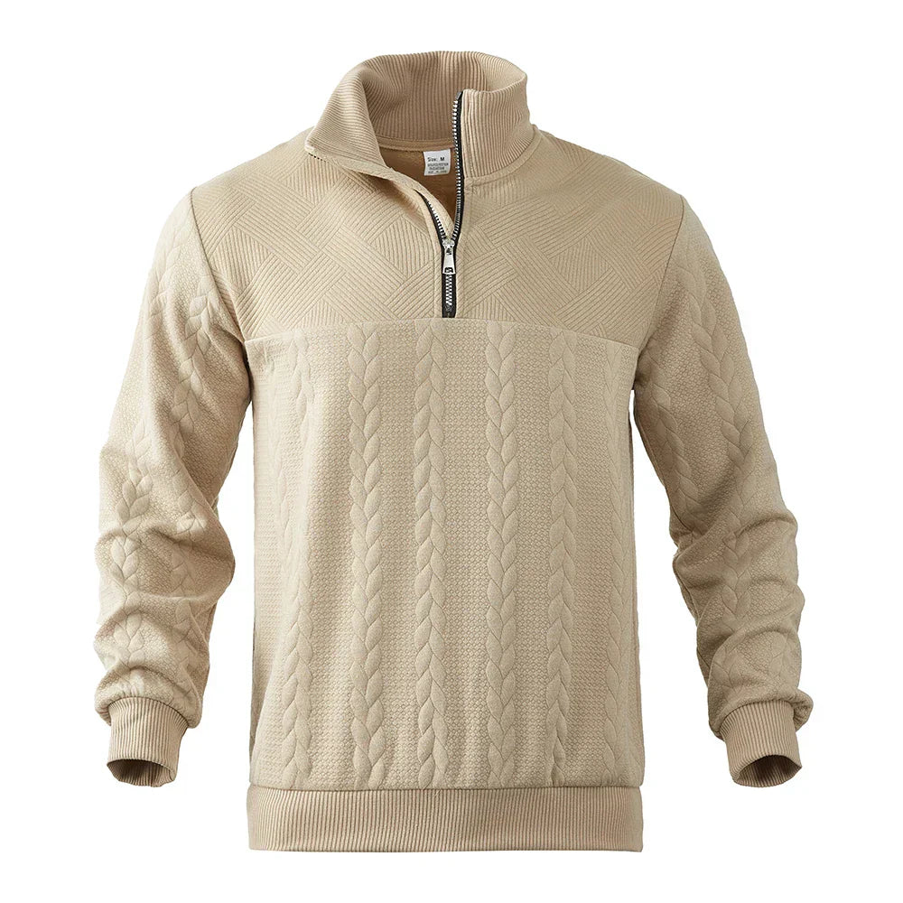 Carlos · Chaqueta de punto con cremallera