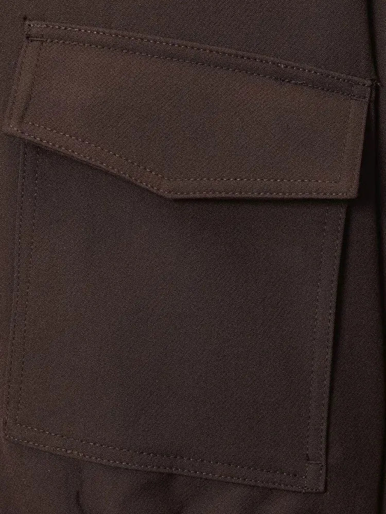 Rocío — Cazadora bomber con bolsillos de solapa