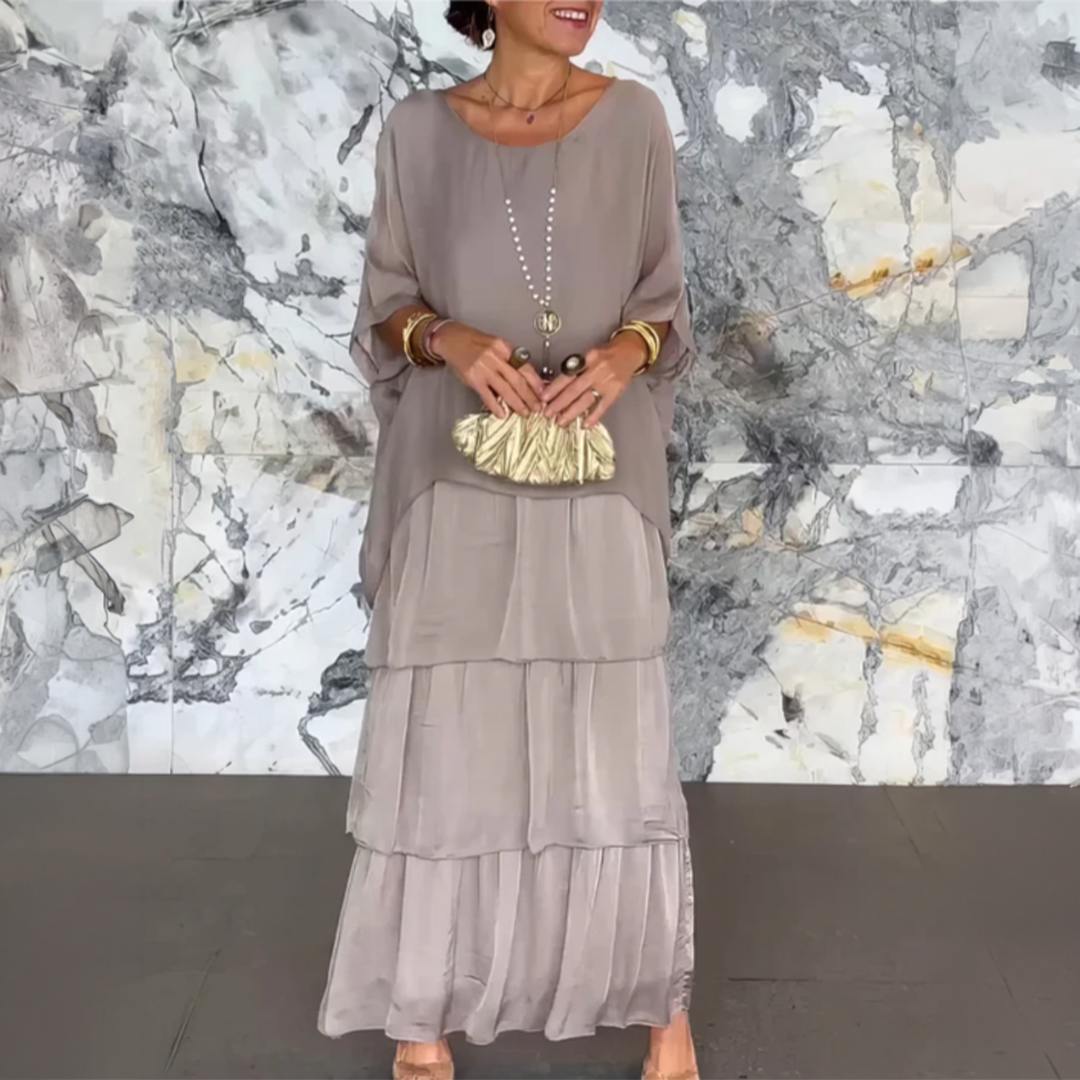 Lara — Vestido largo y vaporoso elegante